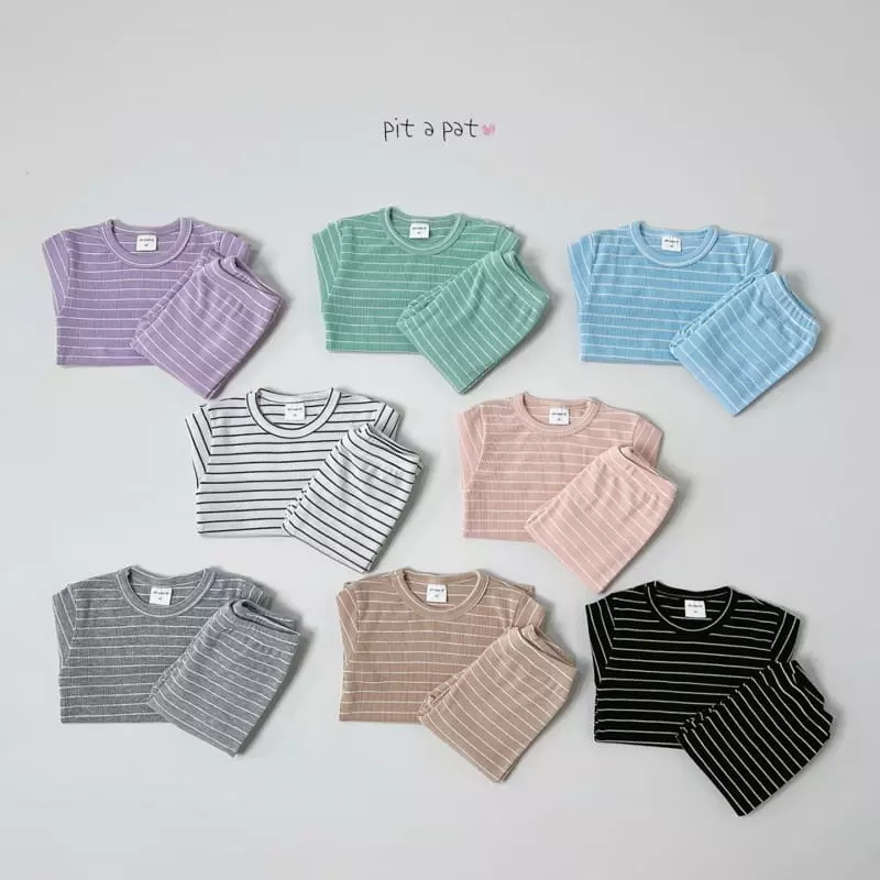 Pitapat - Korean Children Fashion - #kidsstore - Tomorrow Stripes Easywear - 9