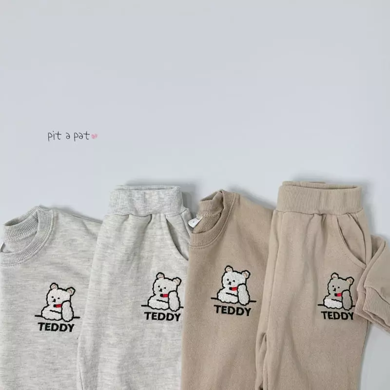 Pitapat - Korean Children Fashion - #kidsshorts - Gomgomhee Top Bottom Set - 4