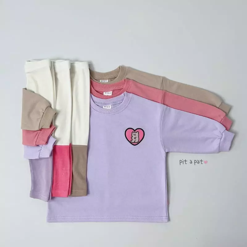 Pitapat - Korean Children Fashion - #kidsstore - Jelly Bear Top Bottom Set - 8
