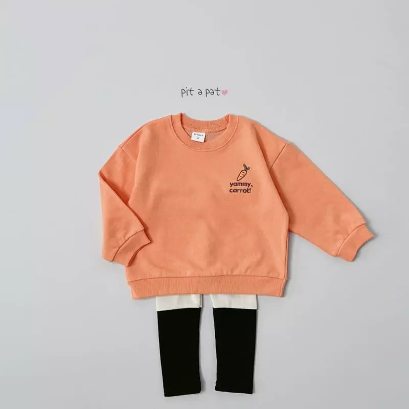 Pitapat - Korean Children Fashion - #kidsstore - Yammy Carrot Sweatshirt - 7