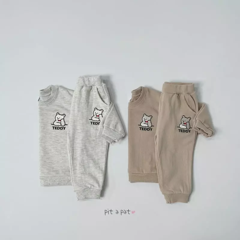 Pitapat - Korean Children Fashion - #kidzfashiontrend - Gomgomhee Top Bottom Set - 5