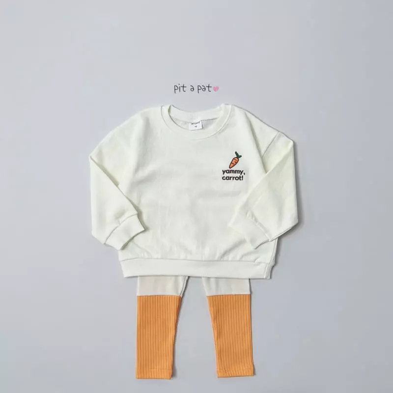 Pitapat - Korean Children Fashion - #kidzfashiontrend - Yammy Carrot Sweatshirt - 8