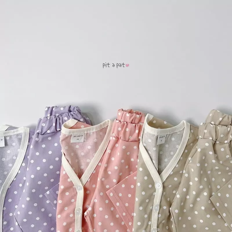 Pitapat - Korean Children Fashion - #magicofchildhood - Bubble Cardigan Bottom Set
