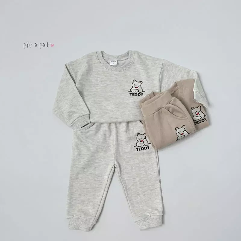 Pitapat - Korean Children Fashion - #magicofchildhood - Gomgomhee Top Bottom Set - 8