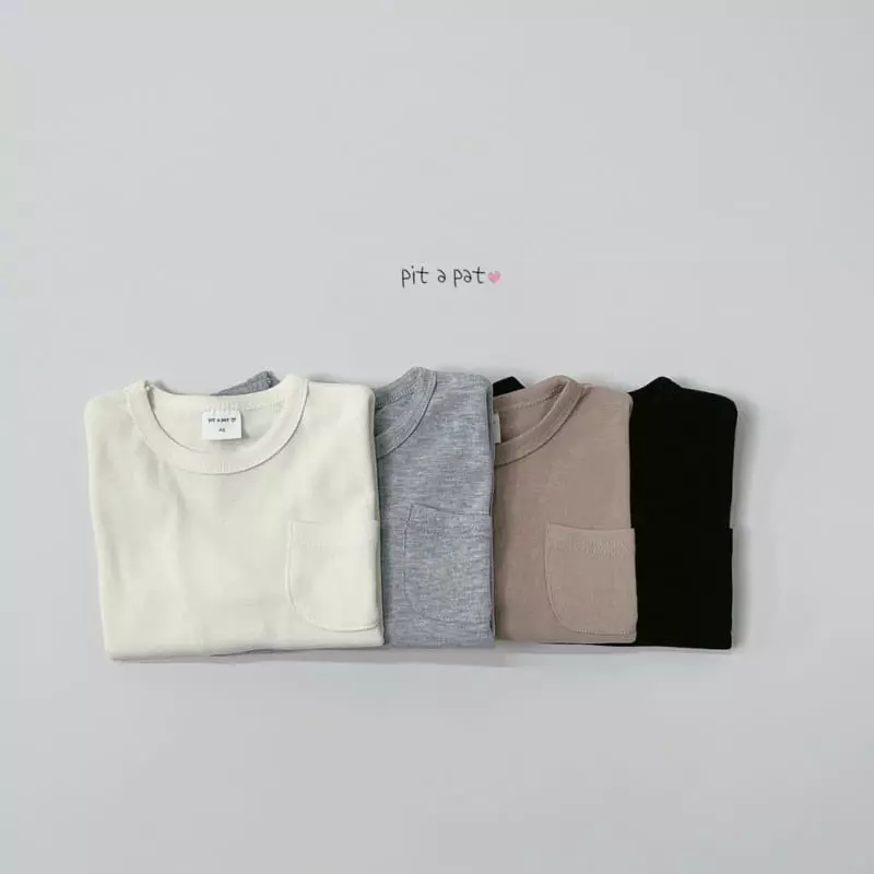 Pitapat - Korean Children Fashion - #prettylittlegirls - Pocket Tee - 7