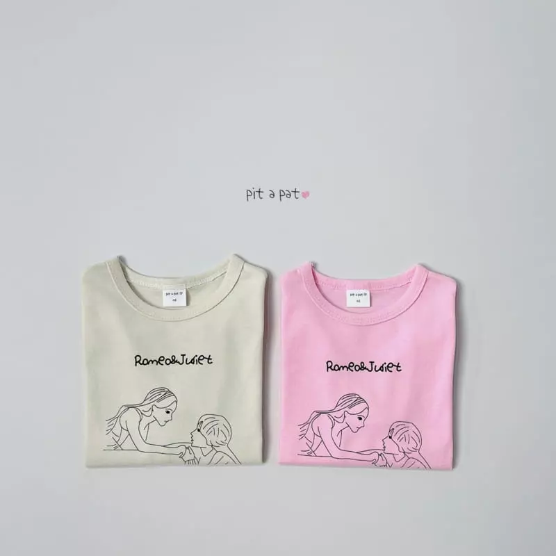 Pitapat - Korean Children Fashion - #todddlerfashion - Romeo and Juliet Tee - 4