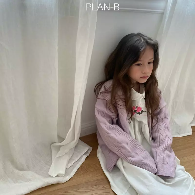 Plan B - Korean Children Fashion - #Kfashion4kids - Rose Embroidery Collar One-piece - 2