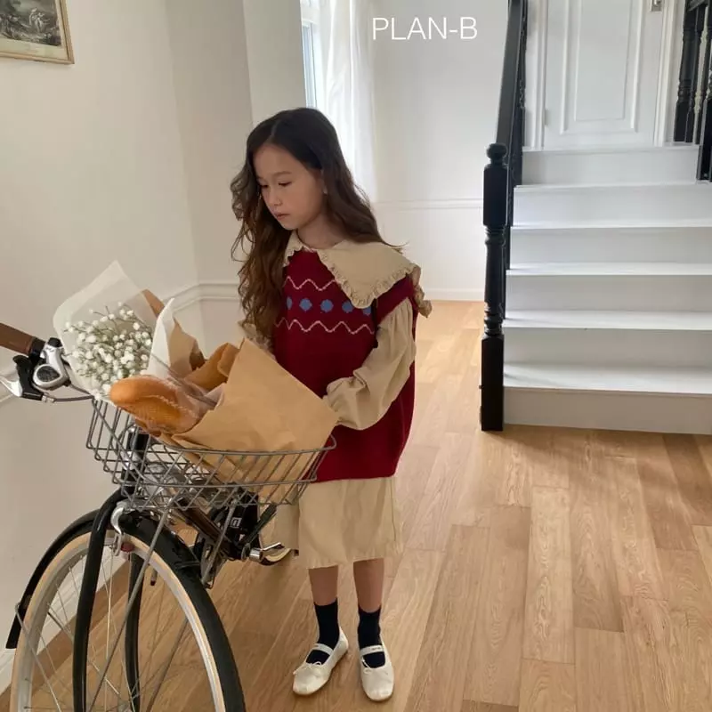 Plan B - Korean Children Fashion - #childofig - Zig Zag Vest - 7