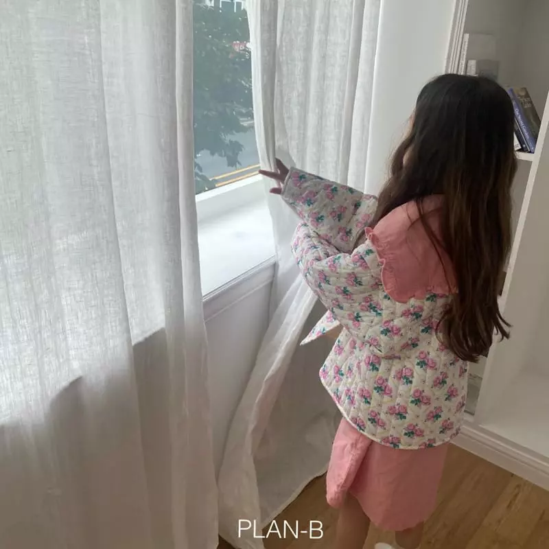 Plan B - Korean Children Fashion - #childofig - Rose Flower Quilting Jumper - 12