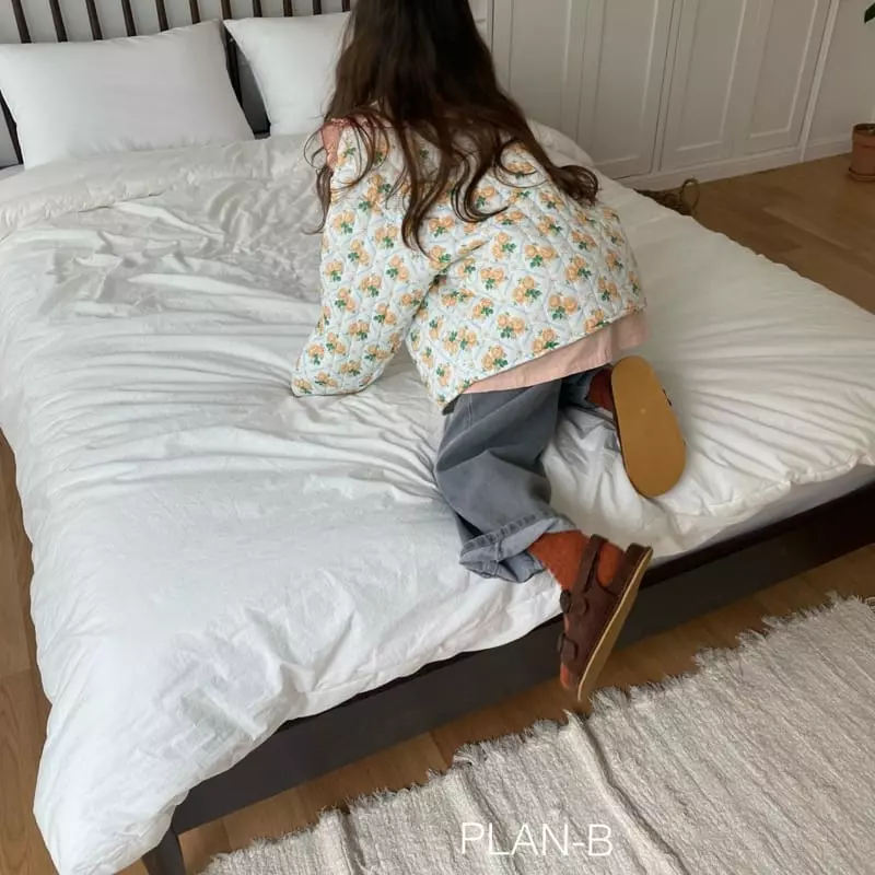 Plan B - Korean Children Fashion - #childrensboutique - Slit Button Jeans - 12
