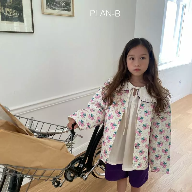 Plan B - Korean Children Fashion - #childofig - Frill Point Blouse - 4