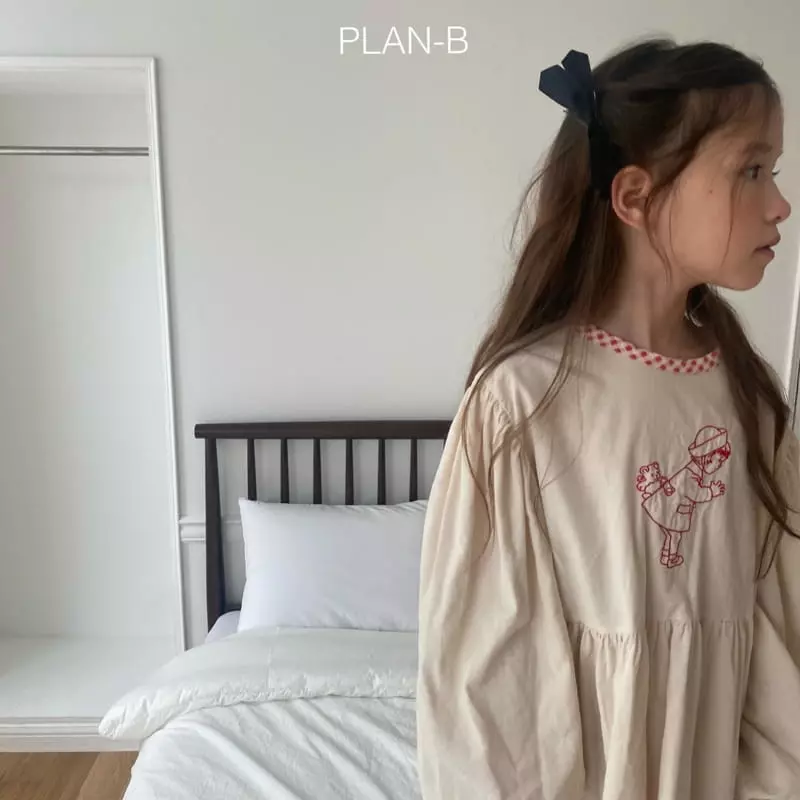 Plan B - Korean Children Fashion - #childrensboutique - Girl Embroidery Blouse - 2