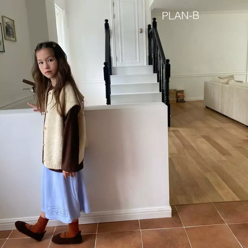 Plan B - Korean Children Fashion - #childrensboutique - Friends Paint Skirt - 4