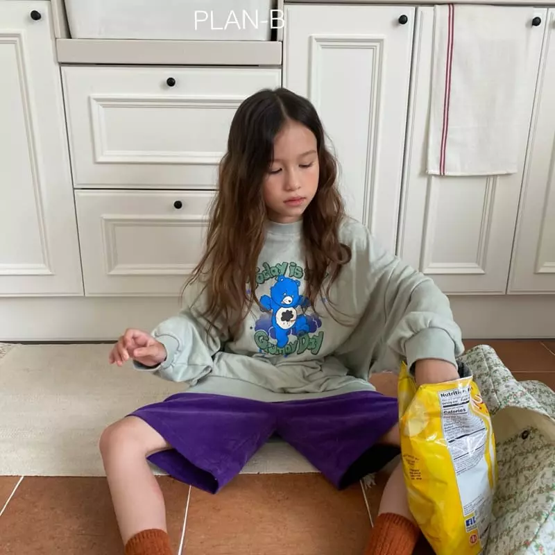 Plan B - Korean Children Fashion - #designkidswear - Point Tib Shorts - 7
