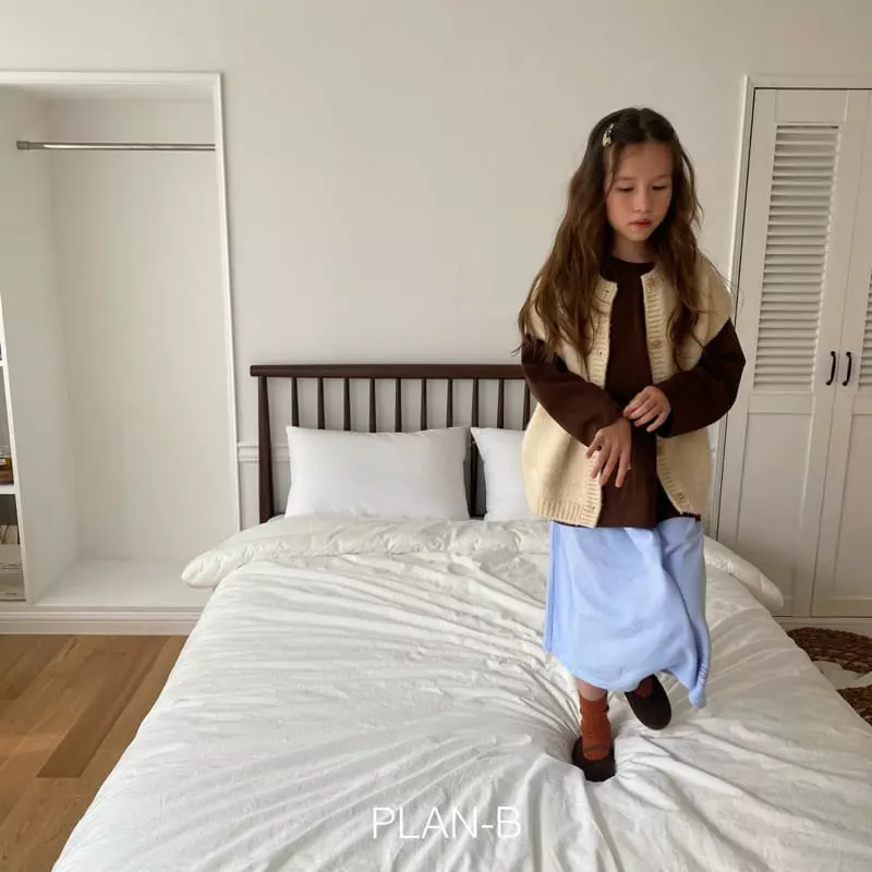 Plan B - Korean Children Fashion - #discoveringself - Color Silt Vest - 11