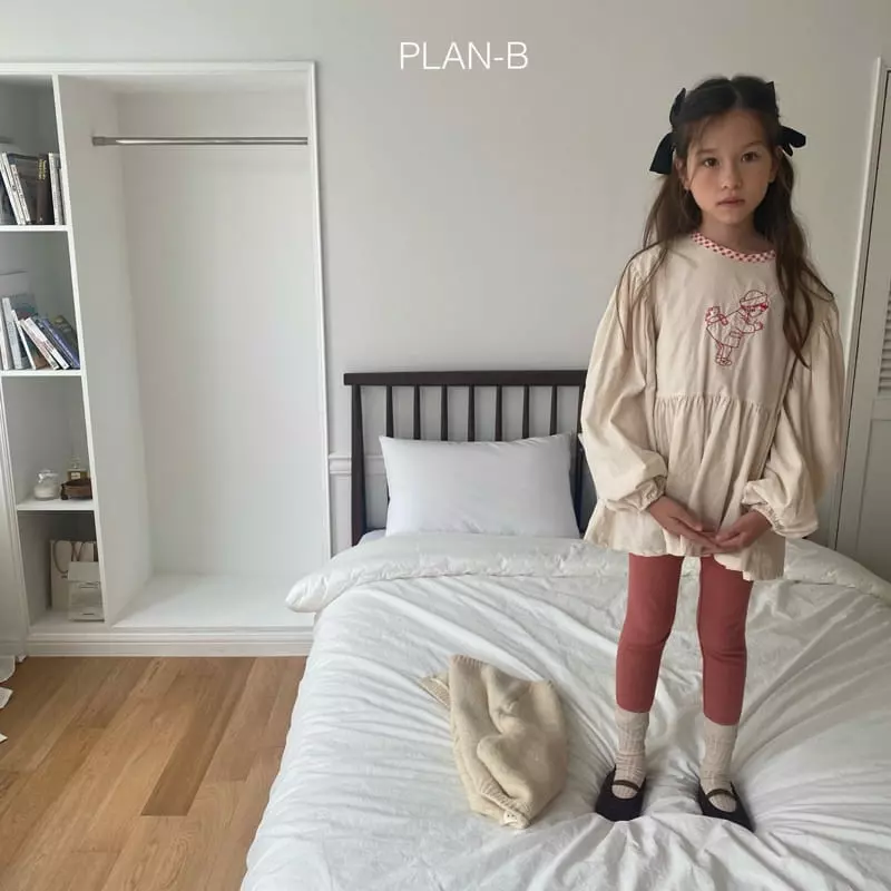 Plan B - Korean Children Fashion - #discoveringself - Basic Color Leggings - 11