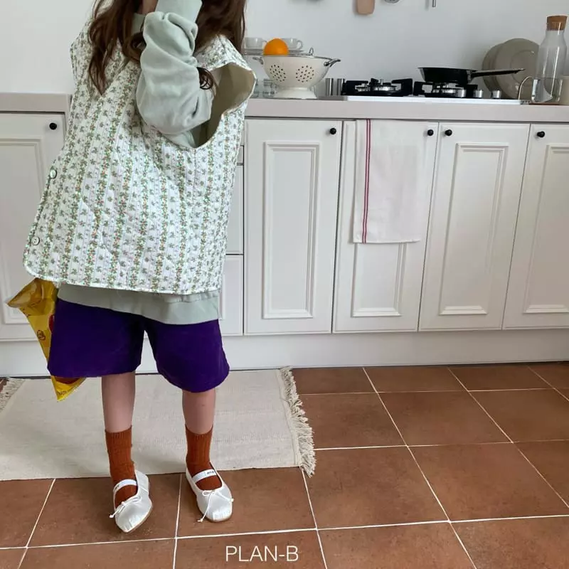 Plan B - Korean Children Fashion - #discoveringself - Point Tib Shorts - 8