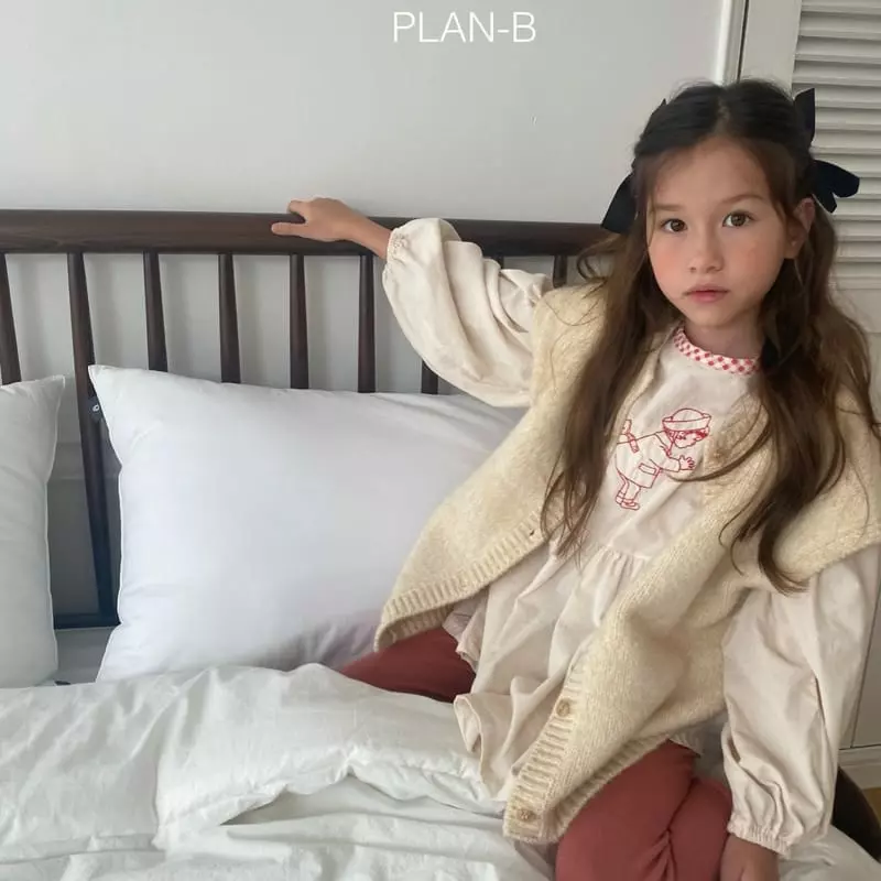Plan B - Korean Children Fashion - #designkidswear - Girl Embroidery Blouse - 4