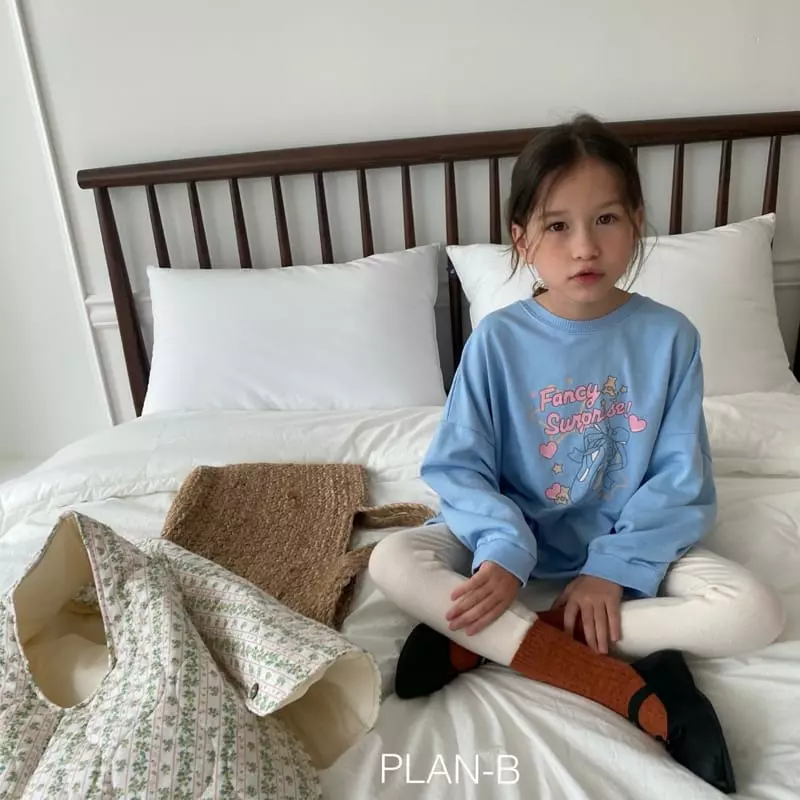 Plan B - Korean Children Fashion - #fashionkids - Ballet Shoose Tee - 3