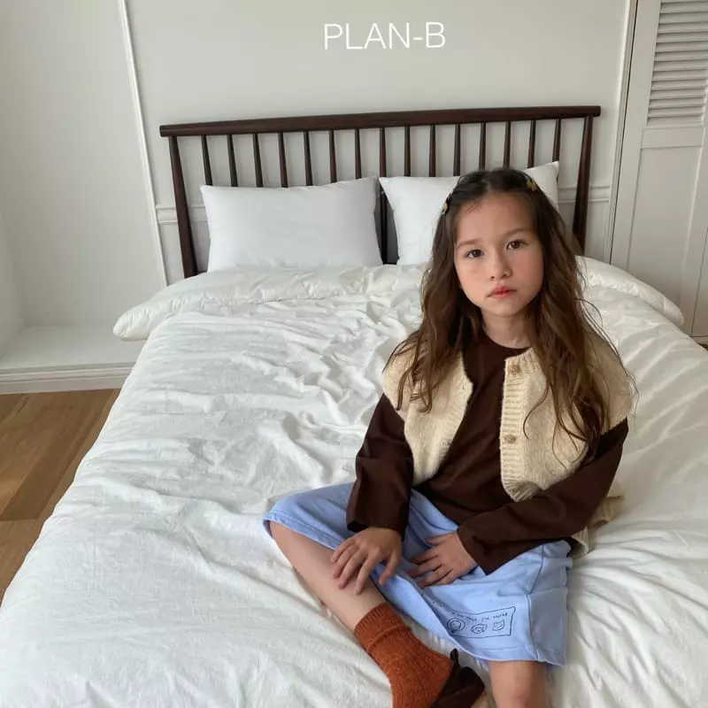 Plan B - Korean Children Fashion - #kidsshorts - Friends Paint Skirt - 7