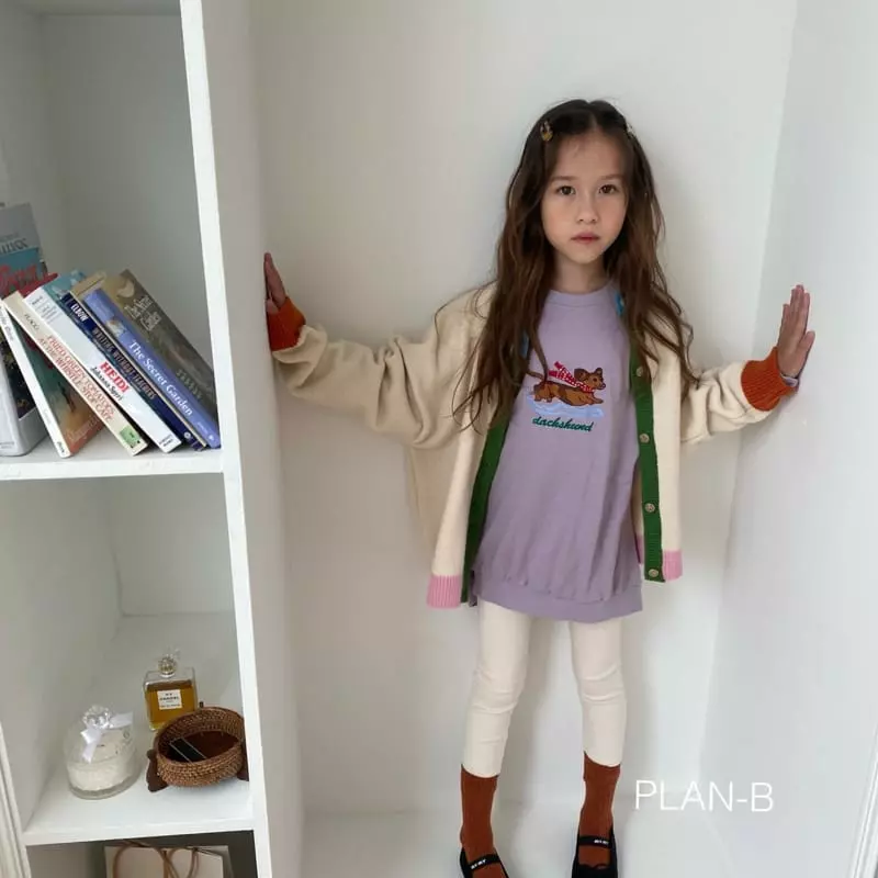 Plan B - Korean Children Fashion - #kidsshorts - Dachshund Sweatshirt - 2