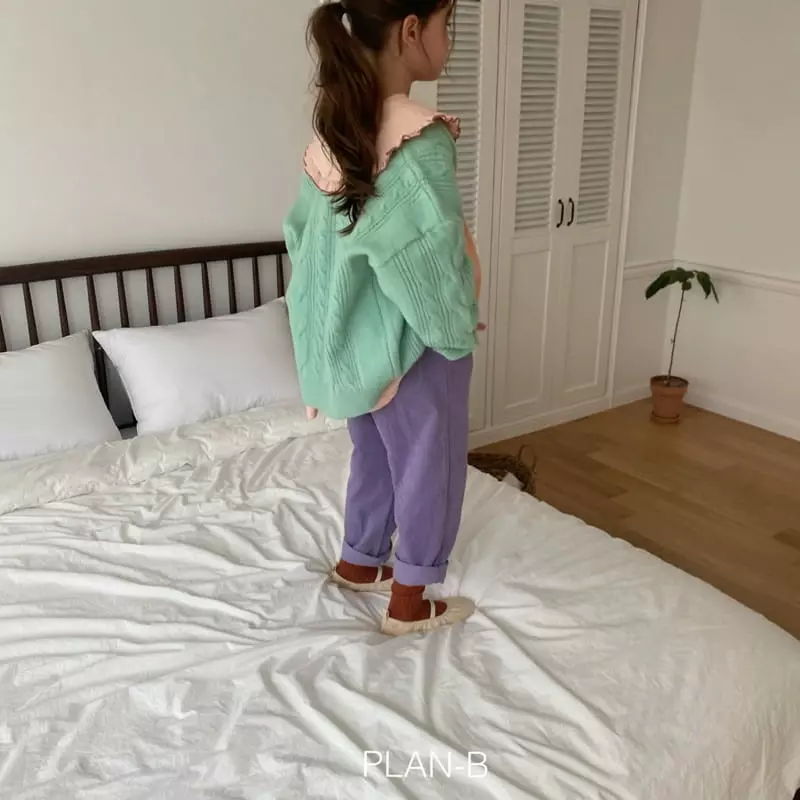 Plan B - Korean Children Fashion - #kidsshorts - Small Rib Basic Pants - 11