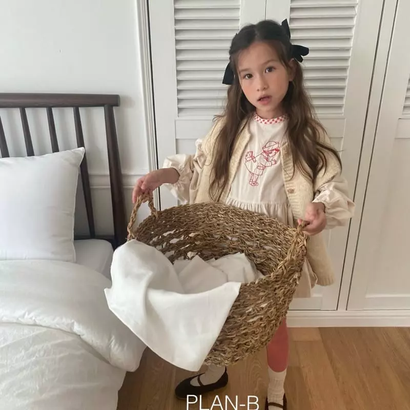 Plan B - Korean Children Fashion - #kidsshorts - Girl Embroidery Blouse - 6