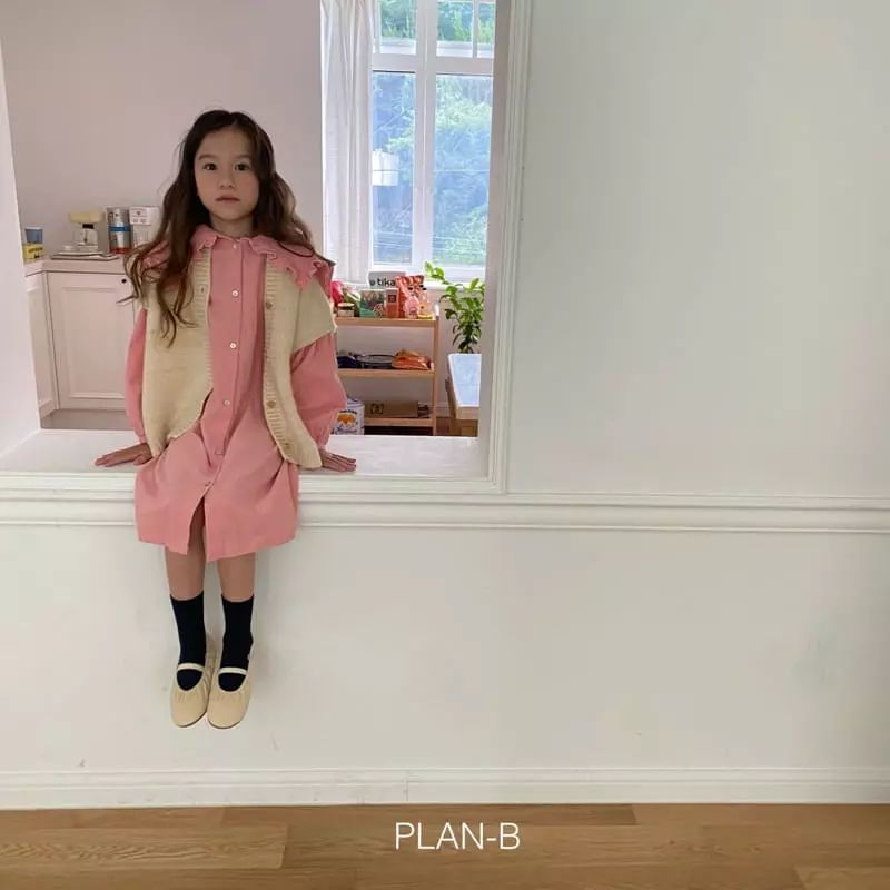Plan B - Korean Children Fashion - #fashionkids - Rib One-piece - 4