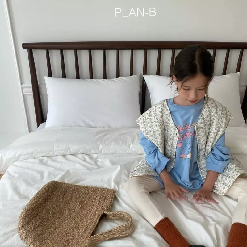 Plan B - Korean Children Fashion - #kidsstore - Ballet Shoose Tee - 5