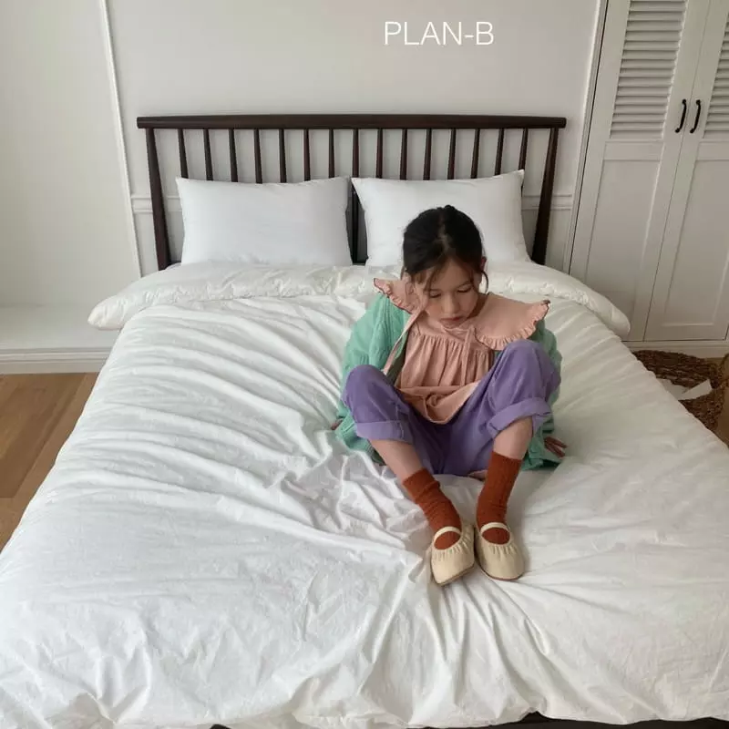 Plan B - Korean Children Fashion - #kidsstore - Small Rib Basic Pants - 12