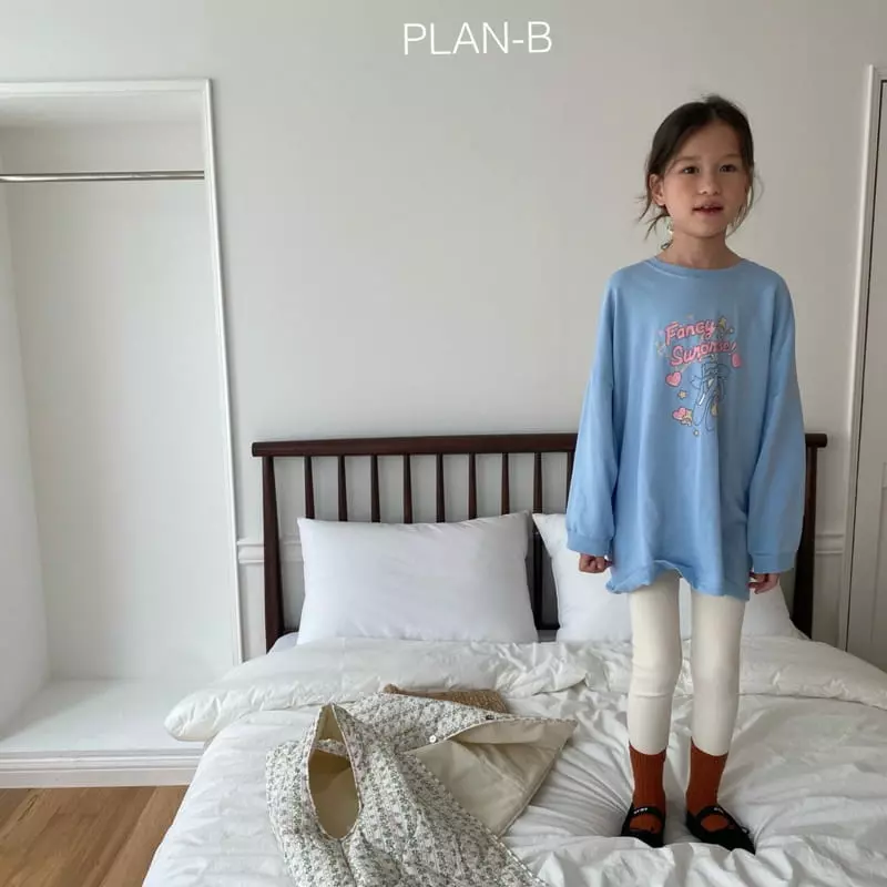 Plan B - Korean Children Fashion - #kidzfashiontrend - Ballet Shoose Tee - 6