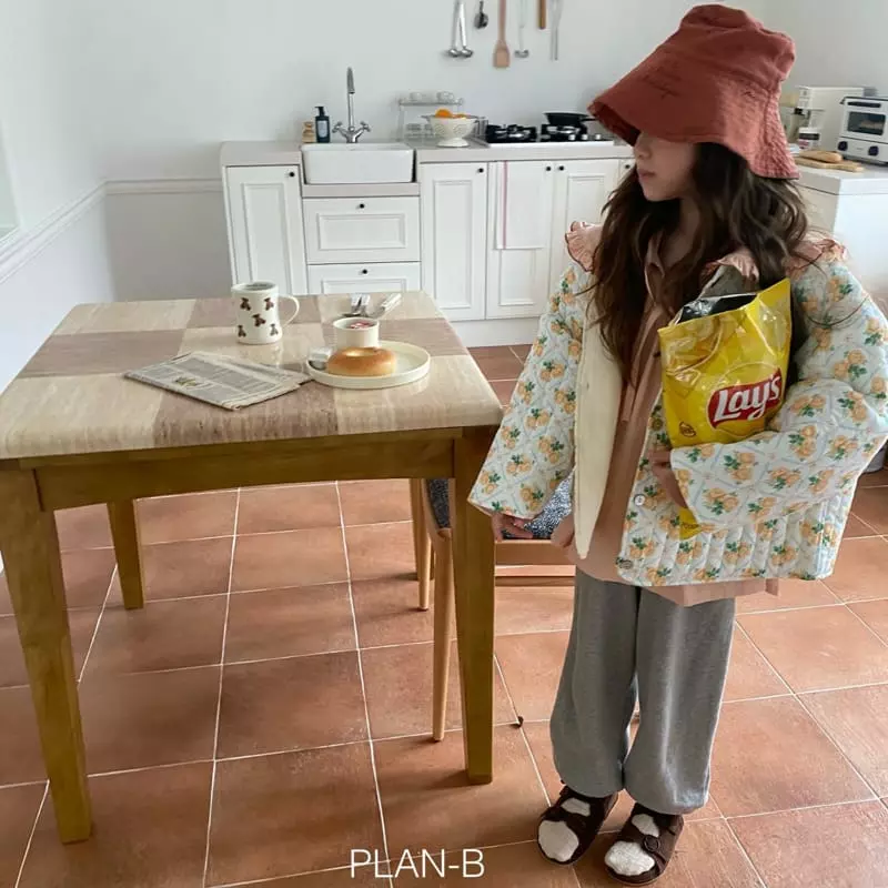 Plan B - Korean Children Fashion - #kidzfashiontrend - Rose Flower Quilting Jumper - 3