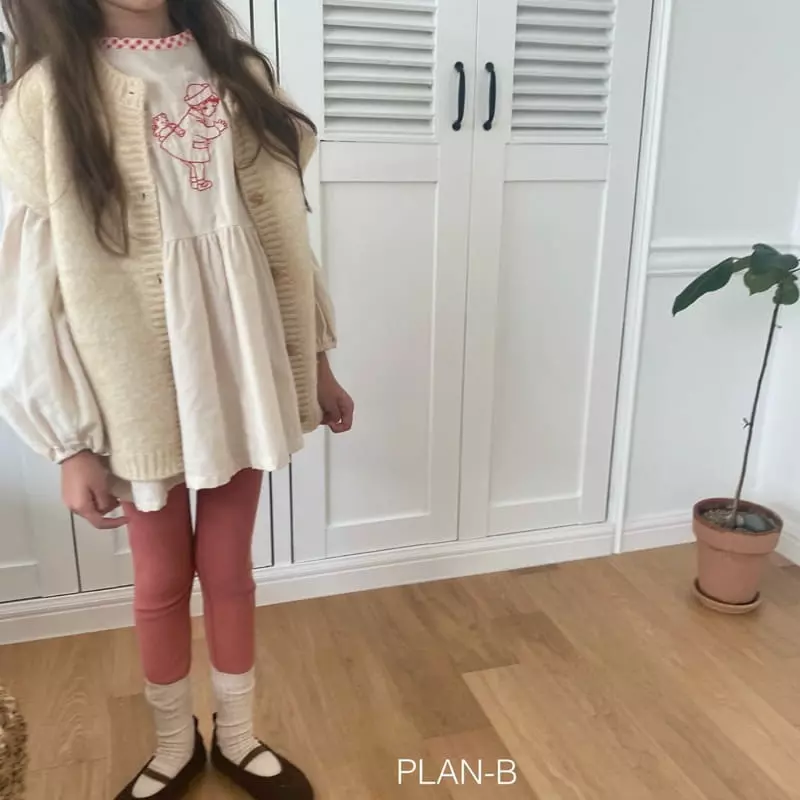 Plan B - Korean Children Fashion - #kidzfashiontrend - Girl Embroidery Blouse - 8