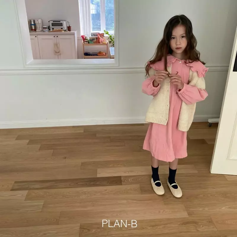 Plan B - Korean Children Fashion - #kidzfashiontrend - Rib One-piece - 6