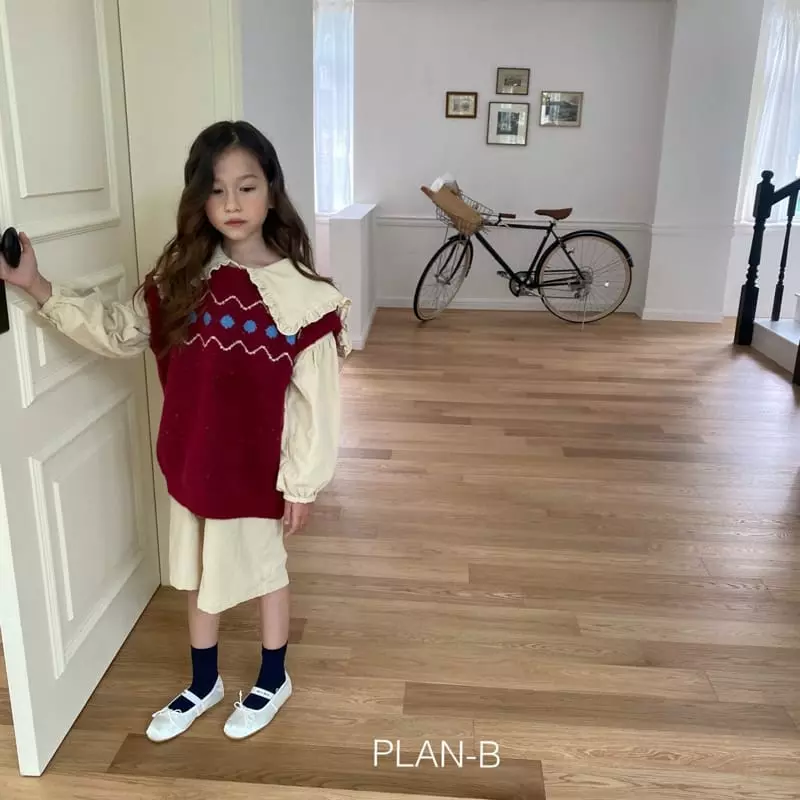 Plan B - Korean Children Fashion - #littlefashionista - Zig Zag Vest - 2