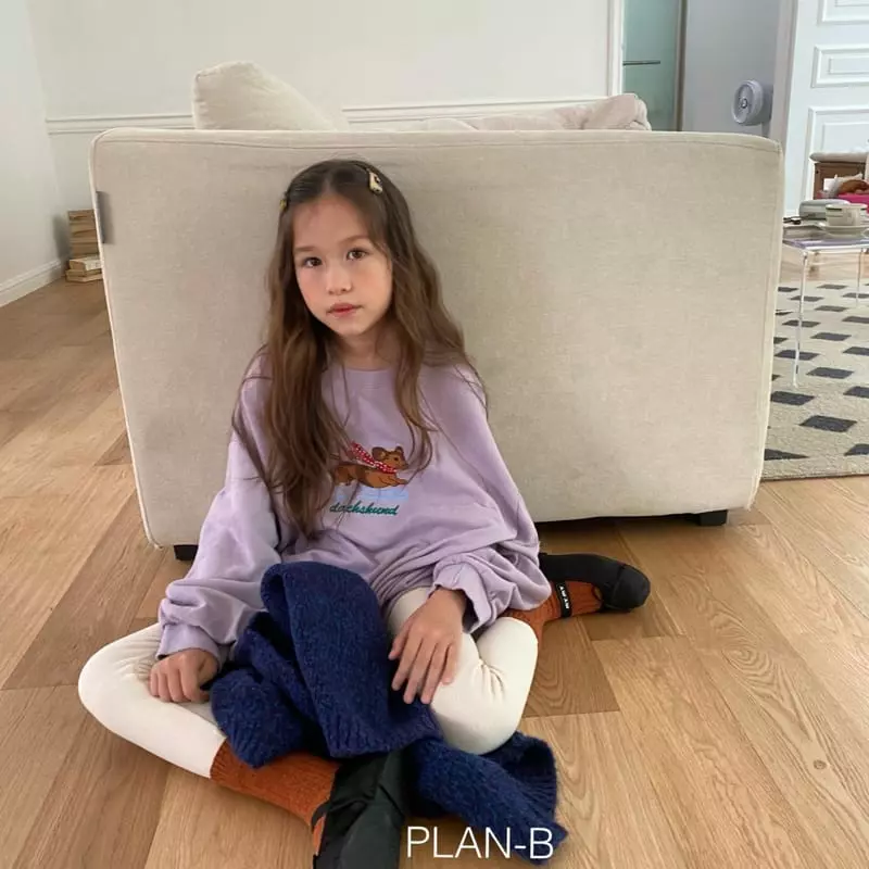 Plan B - Korean Children Fashion - #littlefashionista - Dachshund Sweatshirt - 6