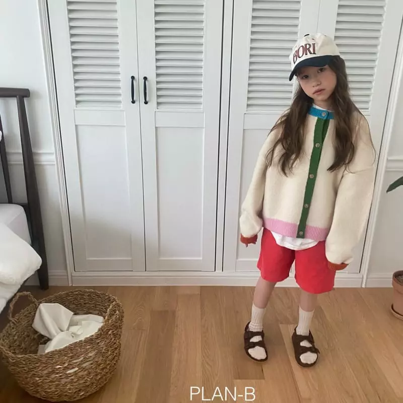 Plan B - Korean Children Fashion - #magicofchildhood - Color Knit Cardigan