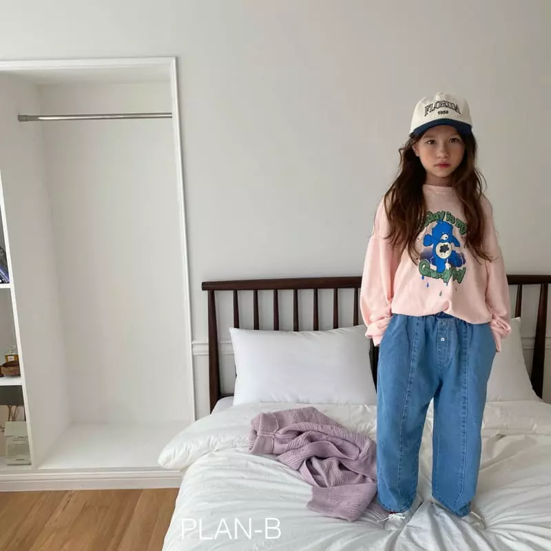 Plan B - Korean Children Fashion - #magicofchildhood - Slit Button Jeans - 5
