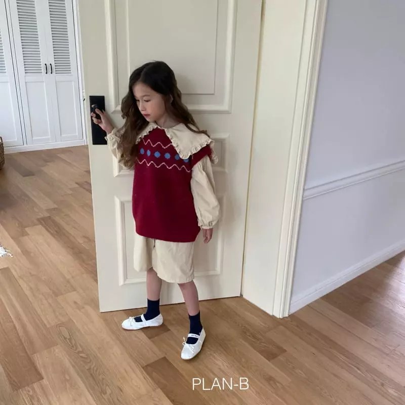 Plan B - Korean Children Fashion - #magicofchildhood - Zig Zag Vest - 4