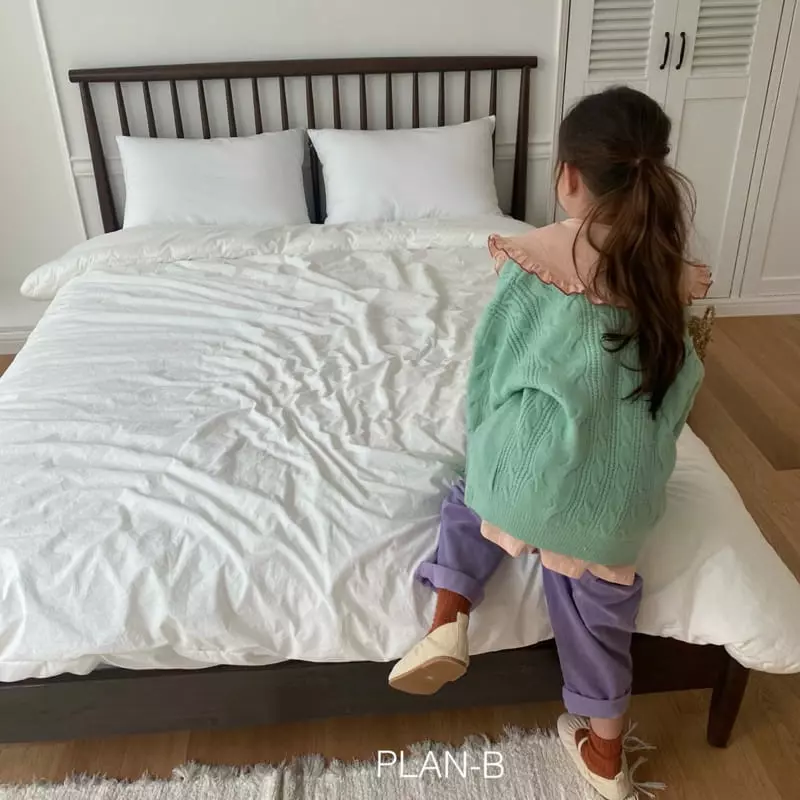 Plan B - Korean Children Fashion - #minifashionista - Twist Knit Cardigan - 3