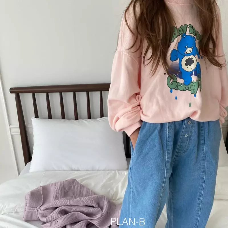 Plan B - Korean Children Fashion - #prettylittlegirls - Slit Button Jeans - 7