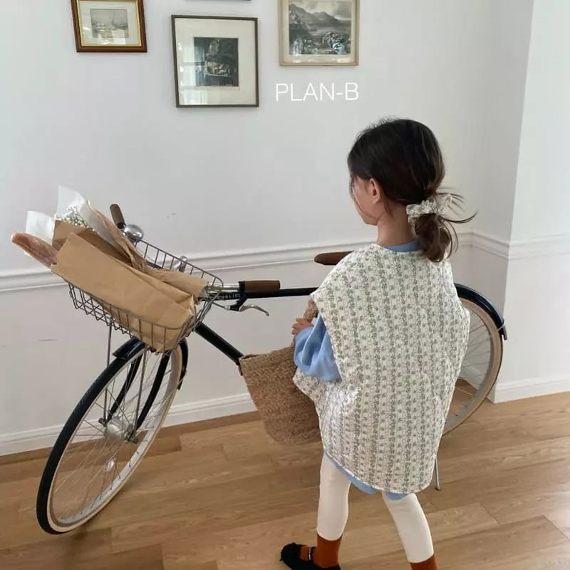 Plan B - Korean Children Fashion - #prettylittlegirls - Flower Quilting Vest - 12