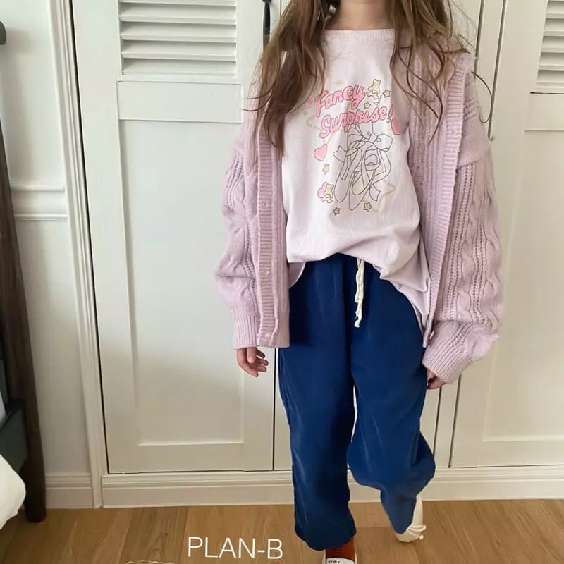 Plan B - Korean Children Fashion - #todddlerfashion - Ballet Shoose Tee - 12
