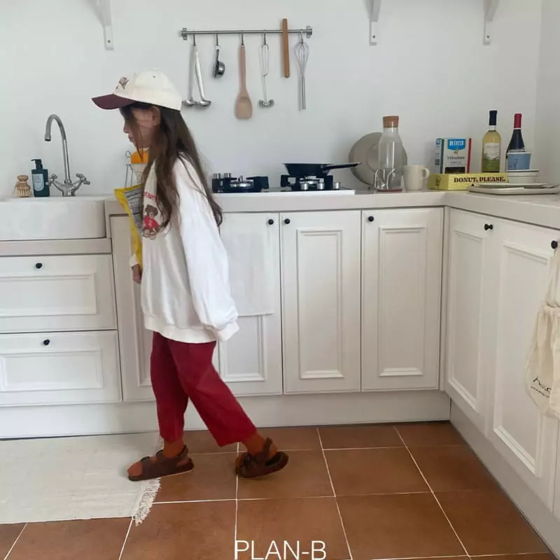 Plan B - Korean Children Fashion - #todddlerfashion - Small Rib Basic Pants - 3