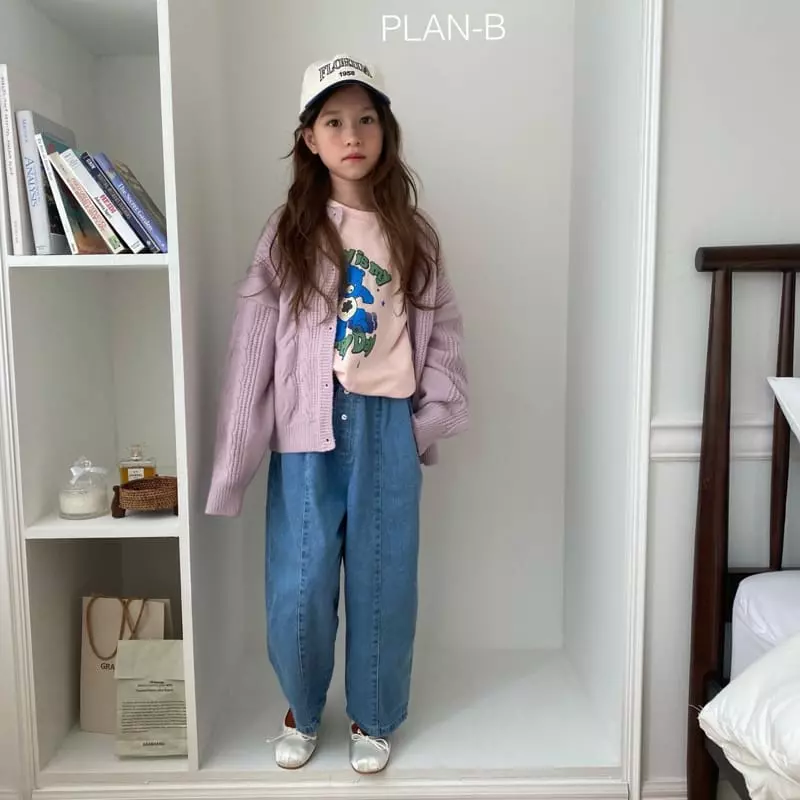 Plan B - Korean Children Fashion - #toddlerclothing - Slit Button Jeans - 9