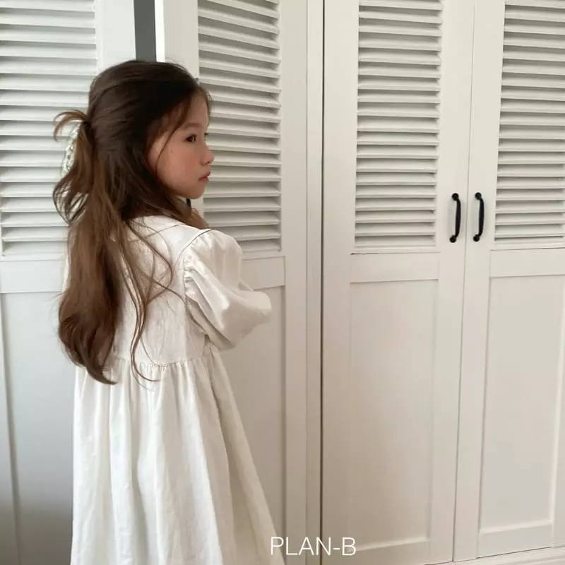 Plan B - Korean Children Fashion - #toddlerclothing - Rose Embroidery Collar One-piece - 8