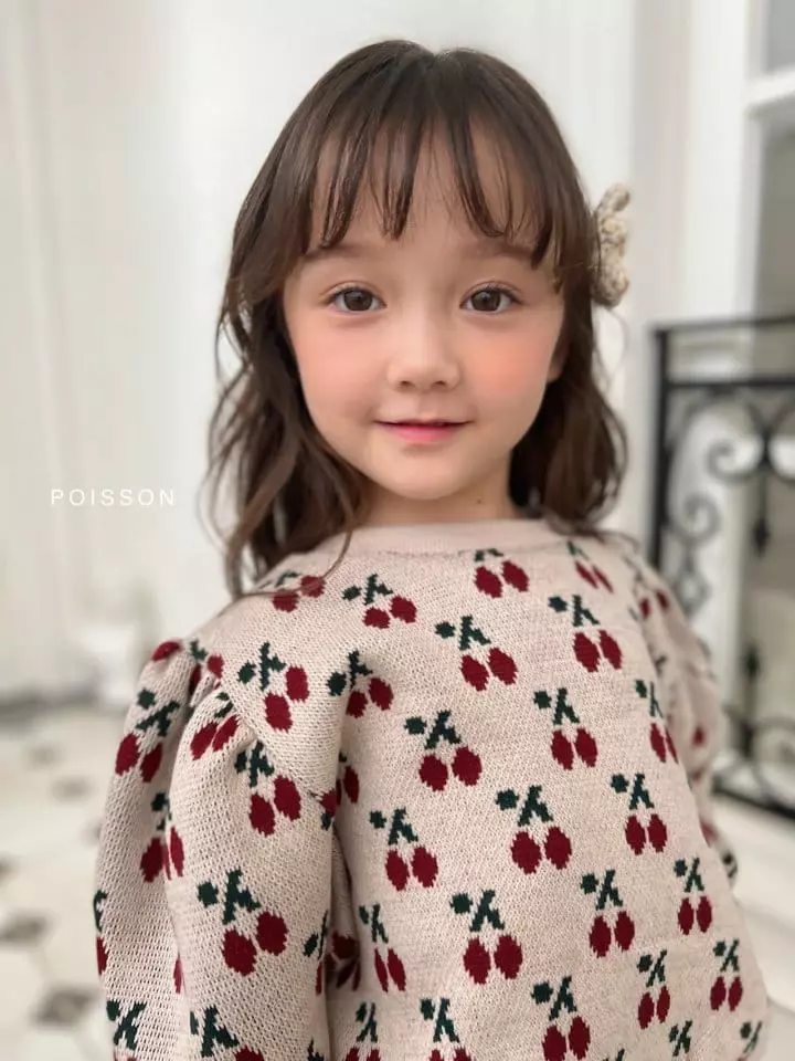 Poisson - Korean Children Fashion - #Kfashion4kids - Puff Top Bottom Set - 5