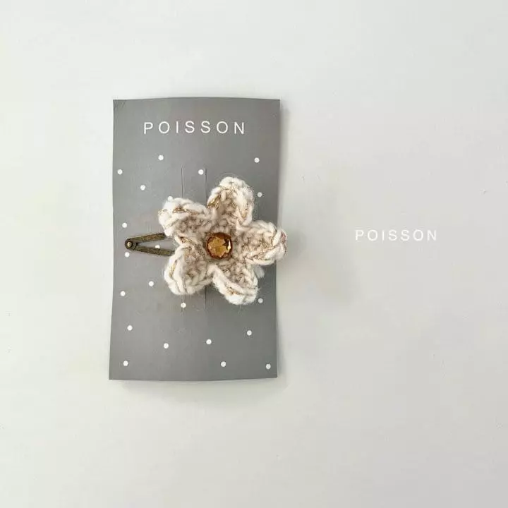 Poisson - Korean Children Fashion - #Kfashion4kids - Hand Made Flower Hairpin - 3