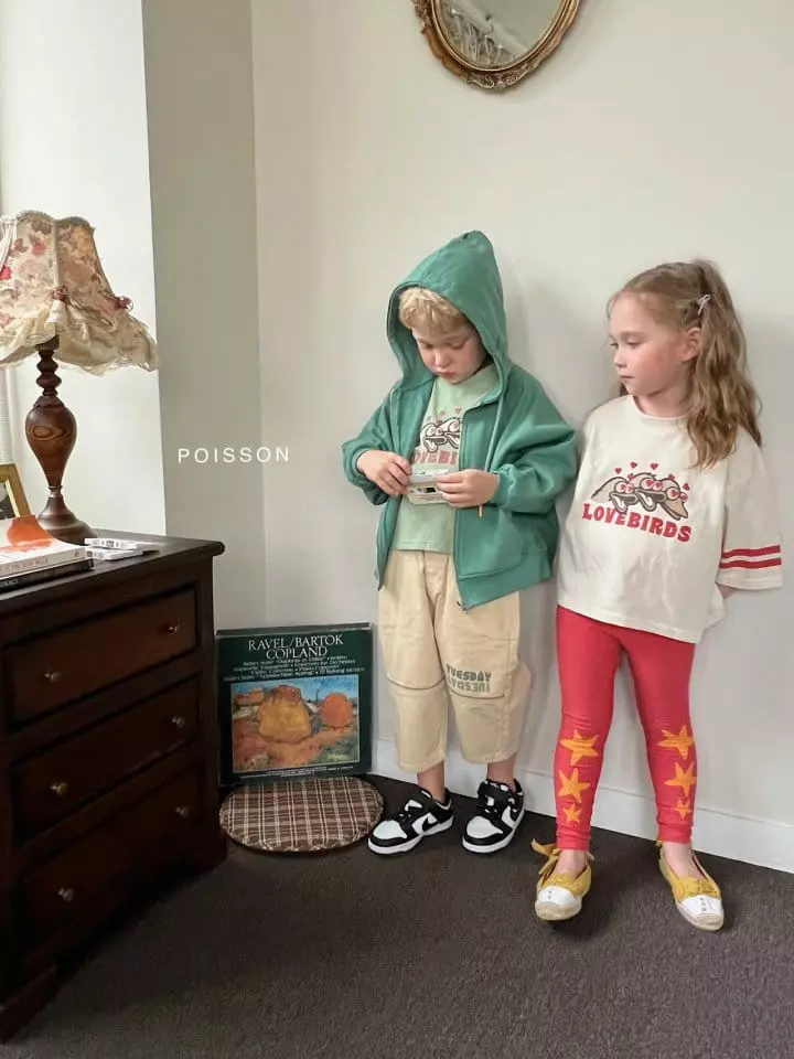 Poisson - Korean Children Fashion - #childrensboutique - Star Leggings - 2