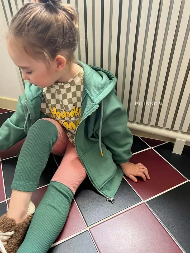 Poisson - Korean Children Fashion - #designkidswear - Checker Tee - 12